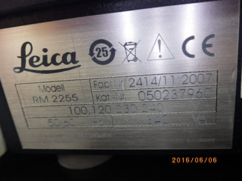 ミクロトーム　Leica　中古機器