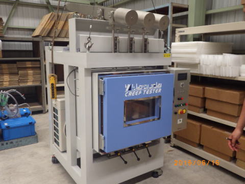 クリープ試験機　安田精機製作所　中古機器