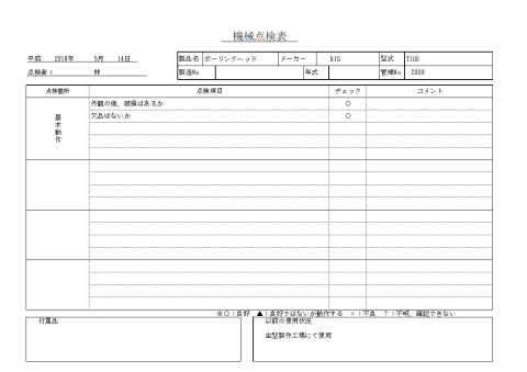 ボーリングヘッド BIG 中古