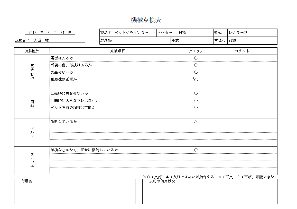 ベルトグラインダー 村橋製作所 中古