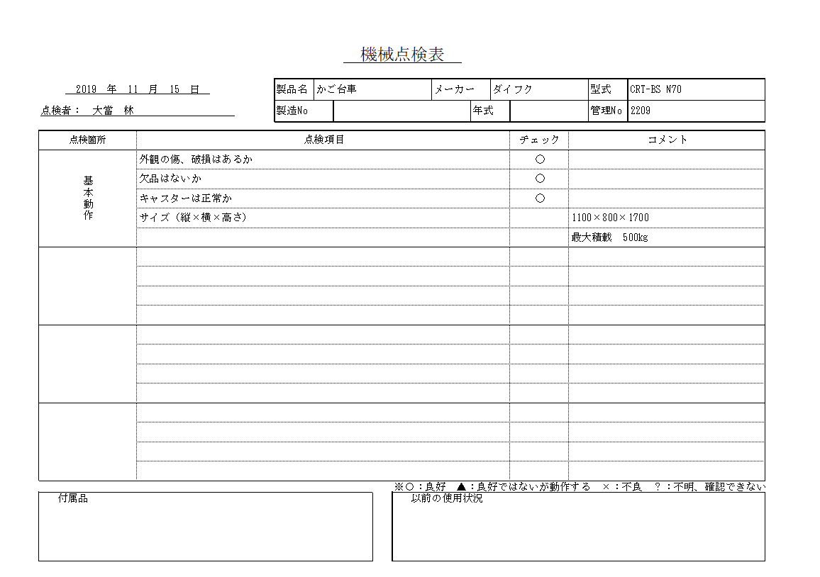 かご台車 ダイフク 中古