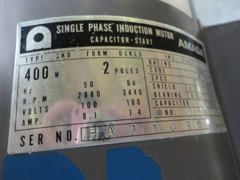 パンチ研磨機 アマダ 中古機械