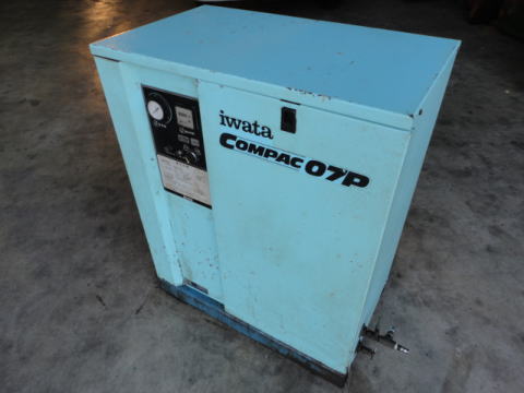 パッケージコンプレッサー 岩田 中古機械