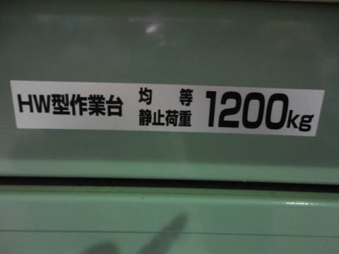 作業台　トラスコ　中古機械