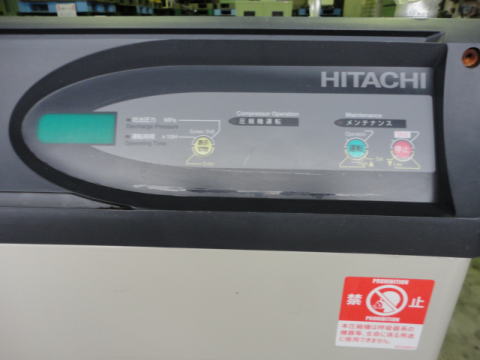 オイルフリーコンプレッサー 日立 中古機械