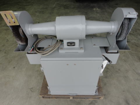 集塵機付バフグラインダー 淀川 中古機械