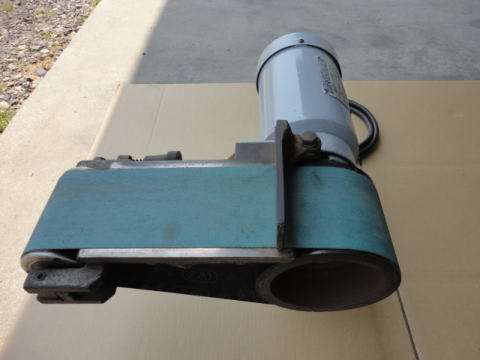 ベルトグラインダー 下村電友 中古機械