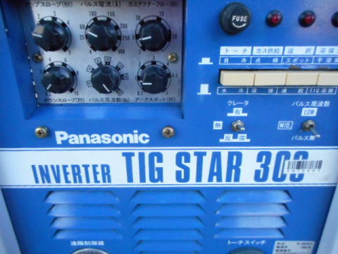 TIG溶接機　パナソニック　冷却水循環装置
