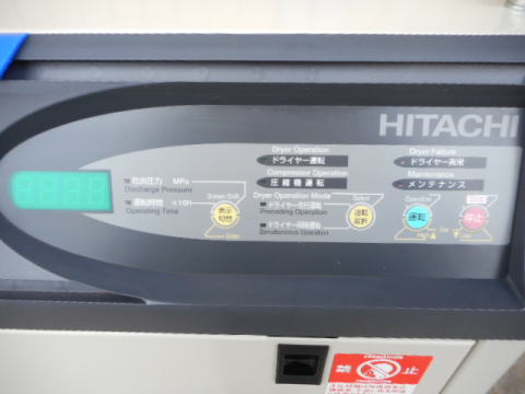 スクロールコンプレッサー 日立 中古機械