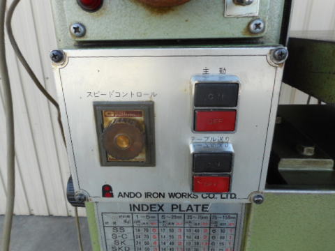 コンターマシン アンドソー 中古機械