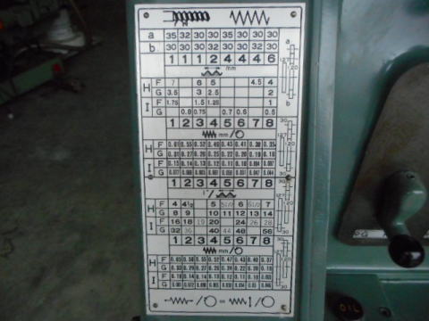4尺旋盤 ワシノ 中古機械