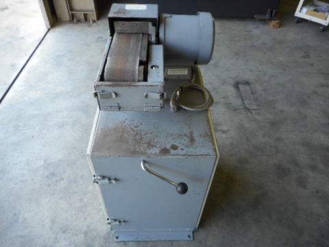 集塵機付ベルトグラインダー 淀川 中古機械