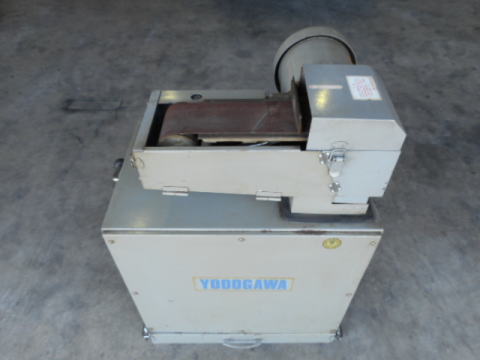 集塵機付ベルトグラインダー　淀川　中古機械