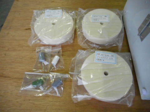 集塵機付バフグラインダー BISO 中古機械