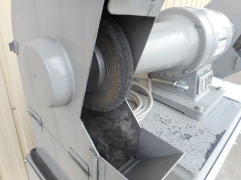 集塵機付きバフグラインダー 淀川 中古機械