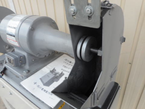 集塵機付きバフグラインダー 淀川 中古機械