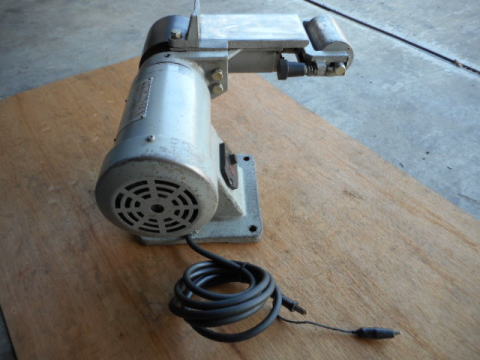 ベルトグラインダー　下村電友　中古機械