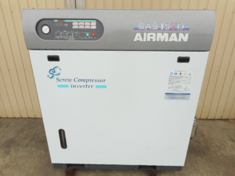 スクリューコンプレッサー 北越 中古
