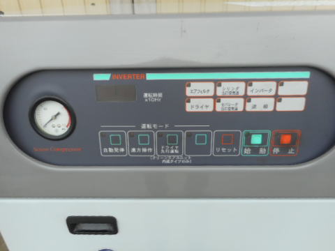 スクリューコンプレッサー 北越 中古