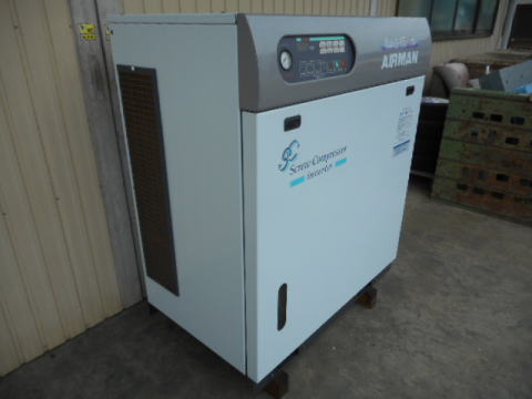 スクリューコンプレッサー 北越 中古