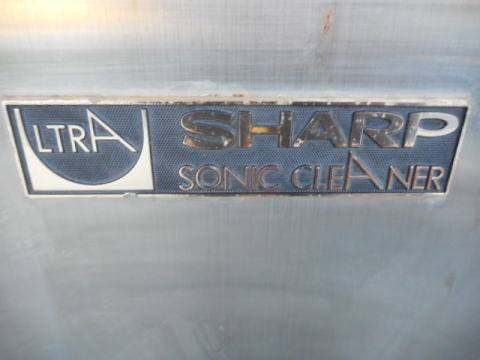 超音波洗浄機 シャープ 中古機械