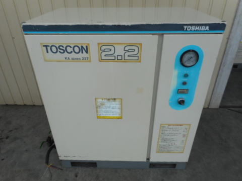 パッケージコンプレッサー 東芝 中古