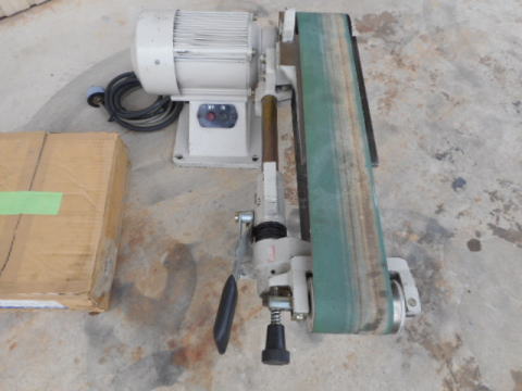 ベルトグラインダー　下村電友　中古機械