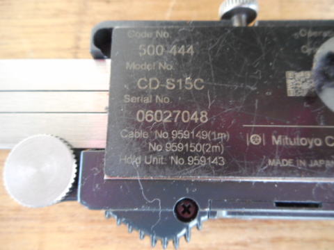 デジタルノギス ミツトヨ 中古機械