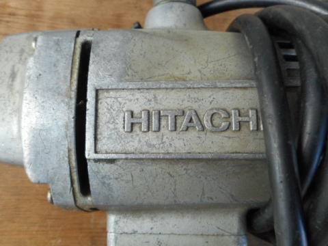 電気ドリル　日立工機　中古機械