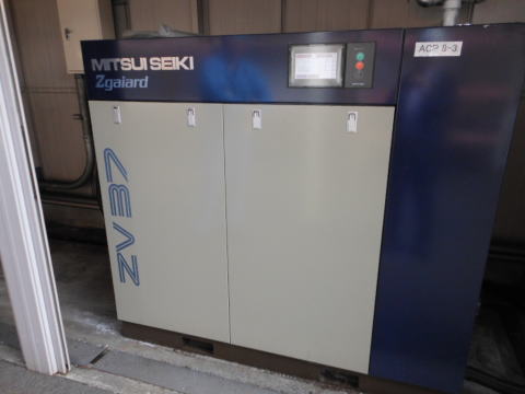 スクリューコンプレッサー 三井精機 中古機械