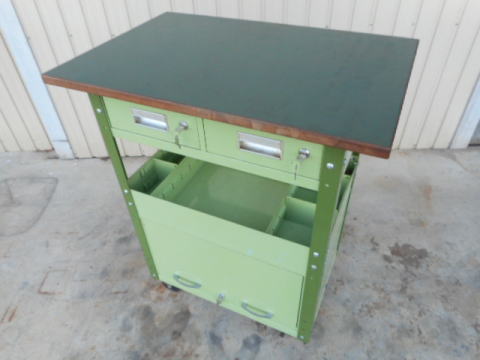 キャスター付作業台 サカエ 中古機械