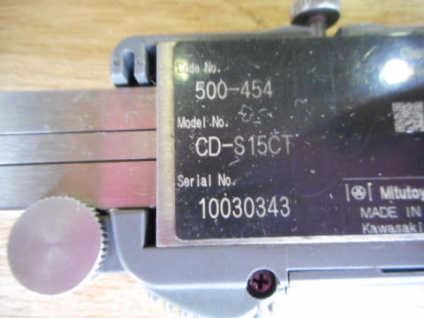 デジタルノギス　ミツトヨ　中古機械