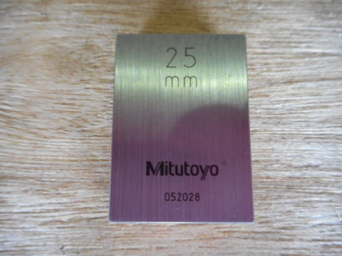 ブロックゲージ　ミツトヨ　測定工具