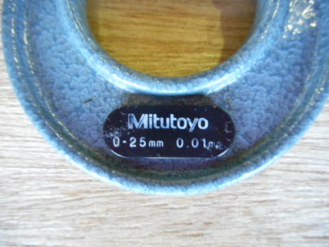 マイクロメーター　ミツトヨ　測定工具