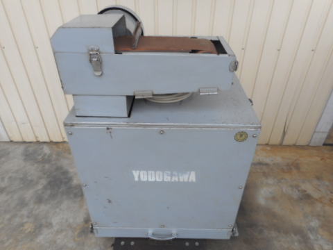 集塵機付きベルトグラインダー 淀川 中古機械