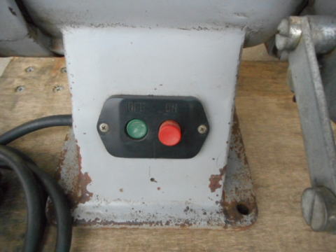 ベルトグラインダー 下村電友 中古機械