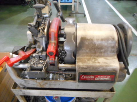 ねじ切り機 アサダ 中古機械