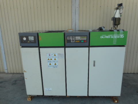 スクリューコンプレッサー 日立 中古機械