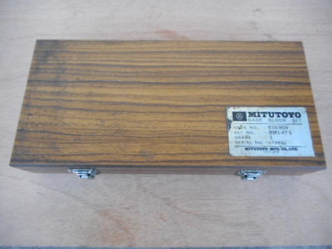 ブロックゲージ　ミツトヨ　中古機械