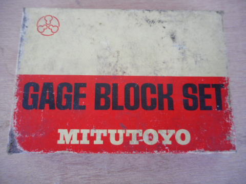 ブロックゲージ　ミツトヨ　中古機械