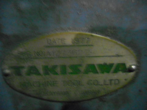 旋盤　滝沢　中古機械