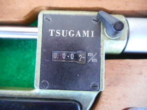 デジタルマイクロメーター ツガミ 中古機械
