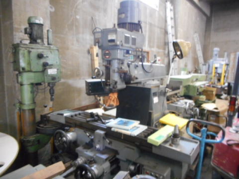ラム型立フライス盤　静岡　中古機械