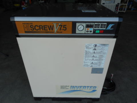 スクリューコンプレッサー　日立　中古機械
