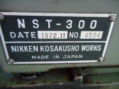 傾斜円テーブル　日研　中古機械