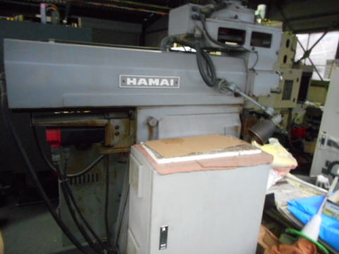 NCフライス盤　ハマイ　中古機械