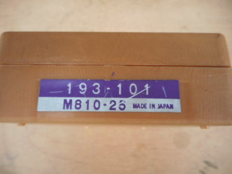 マイクロメーター ミツトヨ 中古機械