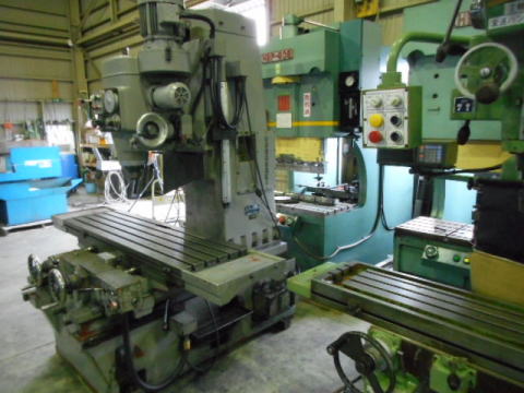 立フライス盤 山崎技研 中古機械