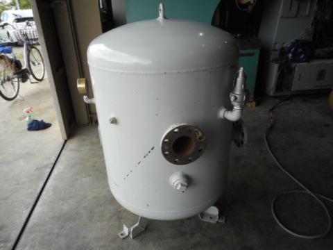 エアータンク　三國重工業　中古機械