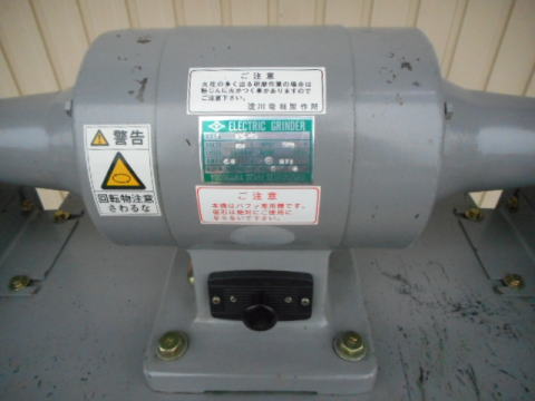 集塵機付バフグラインダー 淀川 中古機械